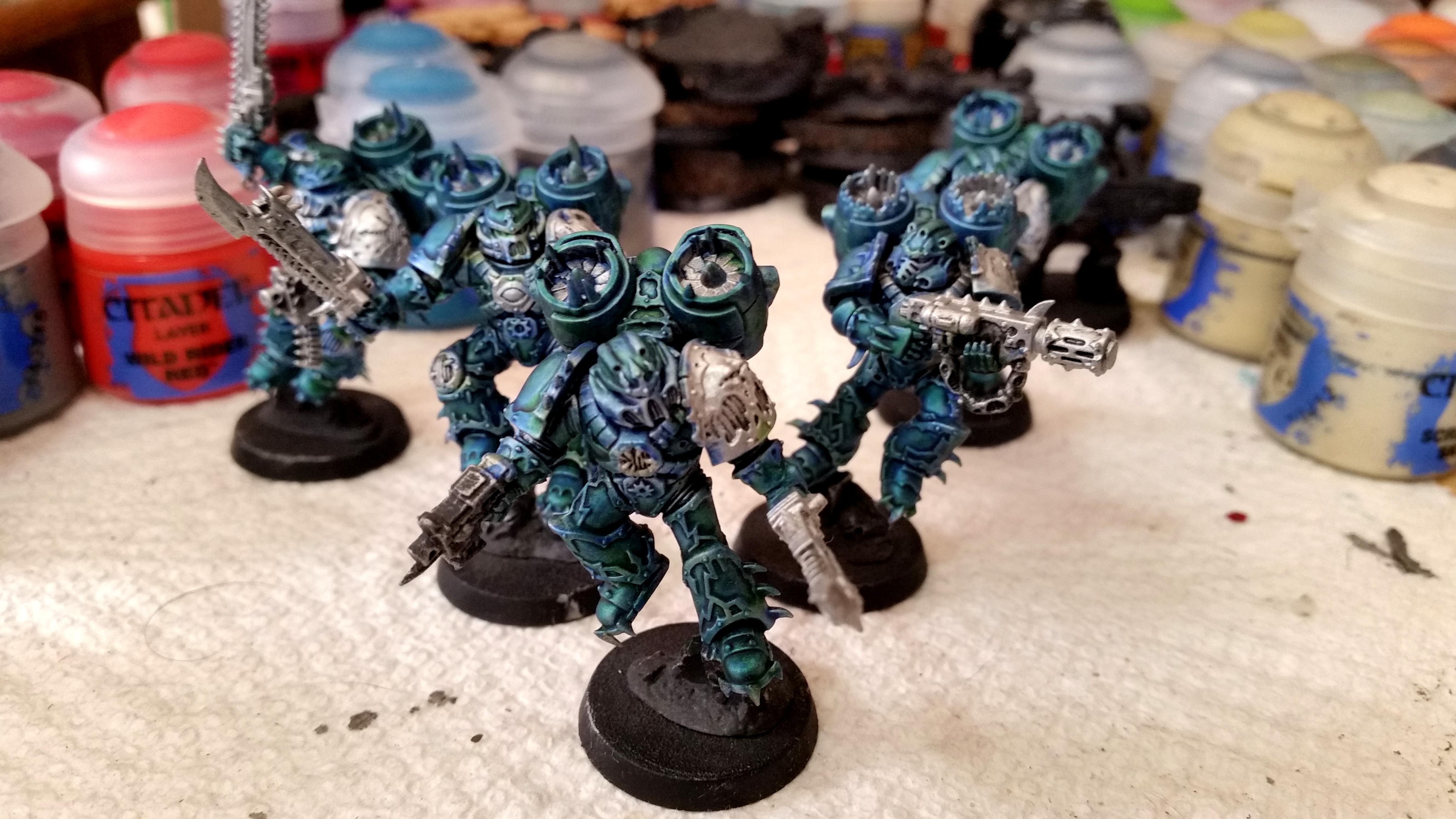 Alpha Legion Chaos Space Marines Raptors Alpha Legion Raptors Wip